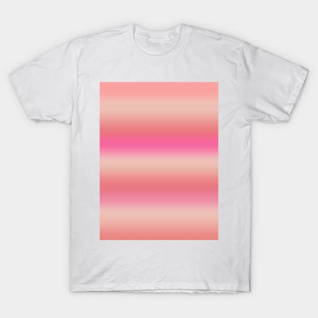 Pink Ombre T-Shirt by Just a Cute World